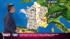 Alerte météo: 41 départements en vigilance orange