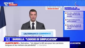 Jordan Bardella veut proposer aux entreprises "d'augmenter les salaires sans peser sur le coût du travail et sur la compétitivité"