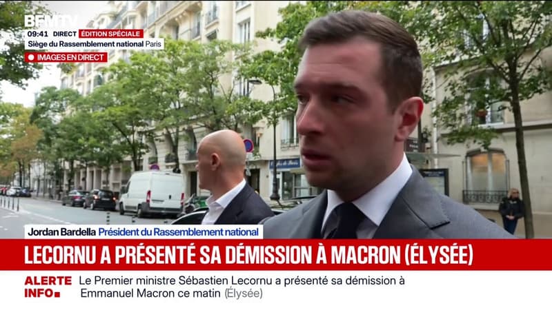 Démission de Sébastien Lecornu: 