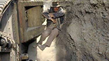 Harrison Ford dans "Indiana Jones et la dernière croisade", en 1989.