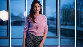 La comédienne Laetitia Casta en décembre 2021 à Paris, lors de la promotion du film "La Croisade"