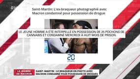 Le monde de Macron : Le jeune braqueur photographié avec Macron condamné pour possession de drogue  - 18/10