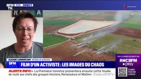 Sainte-Soline: "On avait des black blocs sur place car Darmanin, depuis des jours, nous annonce des actes d'ultraviolence", affirme l'activiste Joanie Lemercier
