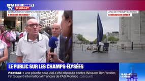 Les premiers spectateurs sont déjà arrivés sur les Champs-Élysées pour suivre le défilé militaire