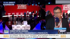 Primaire à gauche: "Il faut que ce débat permette aux candidats d'avoir de la clarté en confrontant leur point de vue", Christophe Borgel