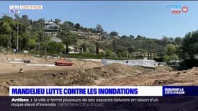 Mandelieu-la-Napoule: un bassin de rétention d'eau pour lutter contre les inondations