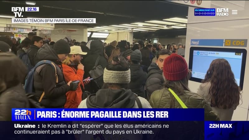 Paris: le trafic perturbé pendant plusieurs heures sur les RER A, B et D en raison d'une fuite d'eau