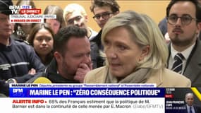 Procès du RN: Marine Le Pen se dit "totalement et à 100% de retour" dans "le combat politique" 