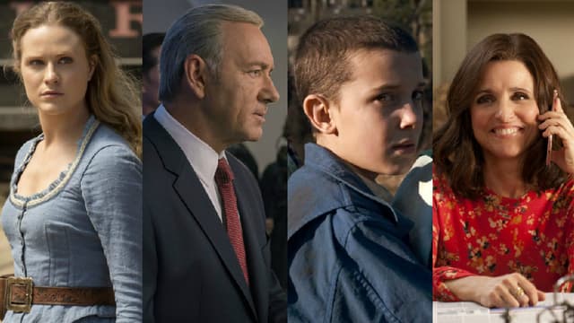 "Westworld", "House of Cards", "Stranger Things" et "Veep" figurent parmi les grandes favorites