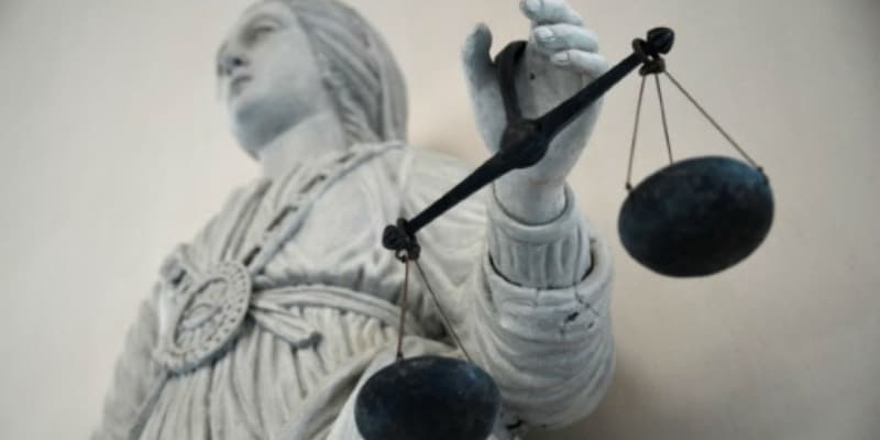 Le symbole de la justice. Photo d'illustration.