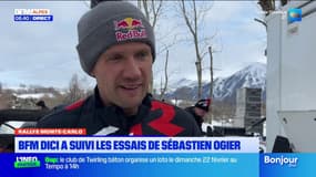 BFM DICI a suivi les essais de Sébastien Ogier 