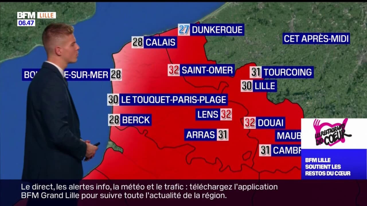 Météo Nord-Pas-de-Calais: un franc soleil ce mercredi, 27°C à Dunkerque ...