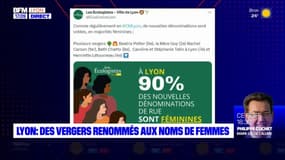 Lyon: six vergers municipaux renommés aux noms de femmes qui ont marqué la ville 