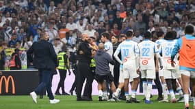 Un agent de sécurité s'en prend aux joueurs du PSG, le 22 septembre 2025