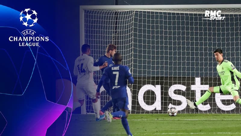 Real Madrid-Chelsea : L'incroyable manqué de Werner seul face à Courtois