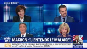 Emmanuel Macron: "J'entends le malaise"