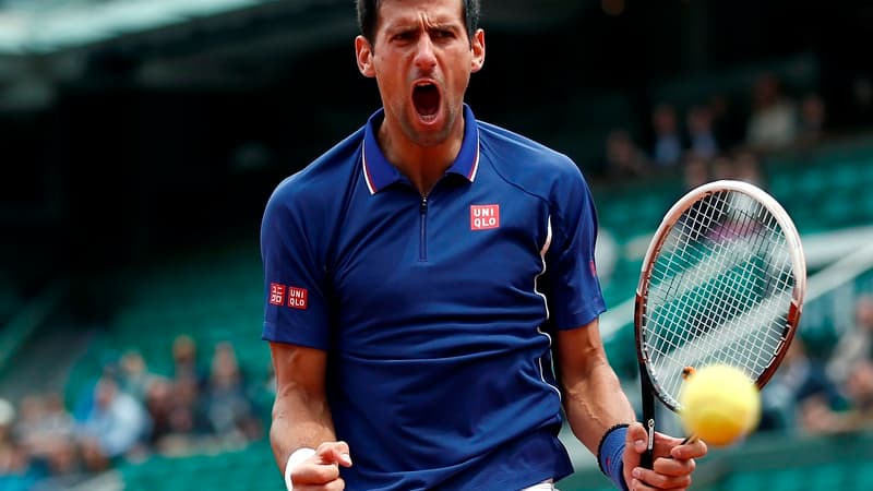 Djokovic lors du dernier Roland-Garros.