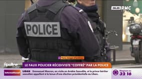 Le faux policier récidiviste coffré par de vrais policiers 
