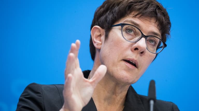 Annegret Kramp-Karrenbauer le 10 septembre 2018. Annegret Kramp-Karrenbauer le 10 septembre 2018.