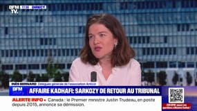 Procès du financement libyen de la campagne de Nicolas Sarkozy: "On est face à des faits présumés qui pourraient être d'une gravité sans précédent", pour Inès Bernard (Anticor)