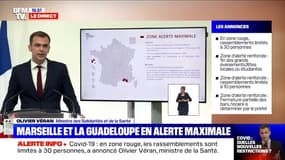 Fermeture totale des bars et des restaurants à Aix-Marseille et en Guadeloupe "à partir de samedi"