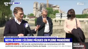Renaud Capuçon décrit la célébration dans Notre-Dame: "C'était un moment très intense"
