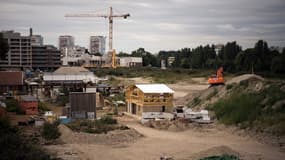 Vue du village olympique