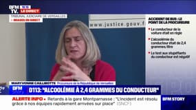 Accident de bus dans les Yvelines: "Une enquête judiciaire a été ouverte des chefs d'homicides involontaires et blessures involontaires", explique la procureure de la République de Versailles