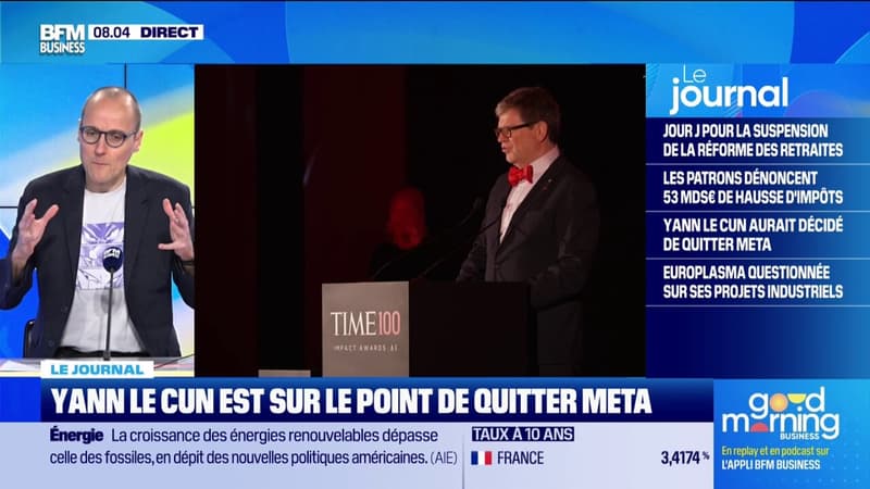 Yann Le Cun est sur le point de quitter Meta