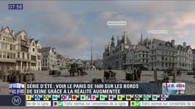Séries d'été: Voir le "Paris de 1600" sur les bords de la Seine grâce à la réalité augmentée