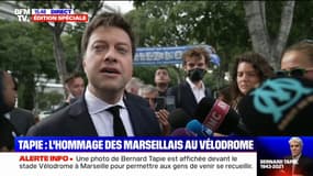 "Il a aimé cette ville et cette ville l'a aimé": Benoît Payan, maire de Marseille, rend hommage à Bernard Tapie