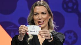 La France lors du tirage au sort de l'Euro 2025