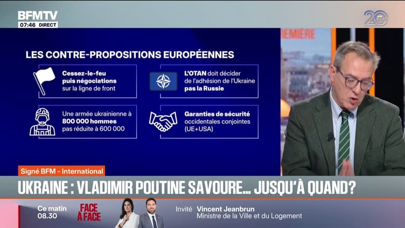 SIGNÉ BFM - Guerre en Ukraine: "Jamais Vladimir Poutine, depuis six mois, n'a bénéficié d'une telle marge de manoeuvre favorable"