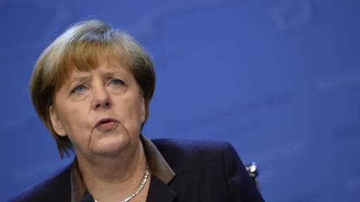 Angela Merkel a également mis l'accent sur le sérieux budgétaire.