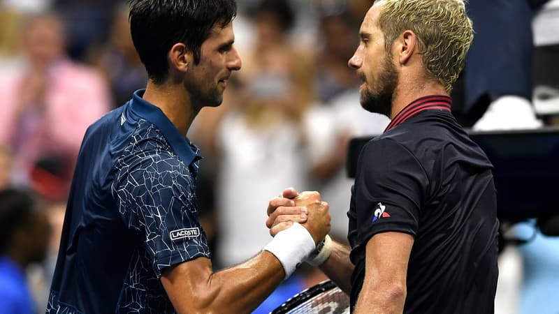 Novak Djokovic et Richard Gasquet