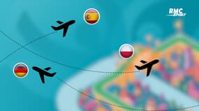 Euro 2020 : Quelle équipe voyage le plus au premier tour ?