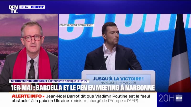 LE CHOIX DE CHRISTOPHE - Meeting du Rassemblement national: deux discours, une...