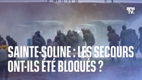 Sainte-Soline: les secours ont-ils été bloqués?