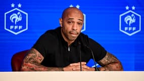 Le sélectionneur de l'équipe de France olympique Thierry Henry