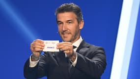 L'équipe de France tirée lors d'un tirage au sort de l'UEFA, octobre 2022