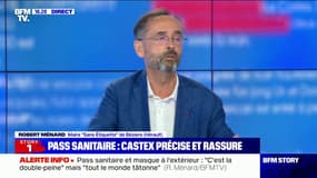 Vaccination: pour Robert Ménard, Marine Le Pen "a tort en laissant entendre qu'il y a d'autres solutions"