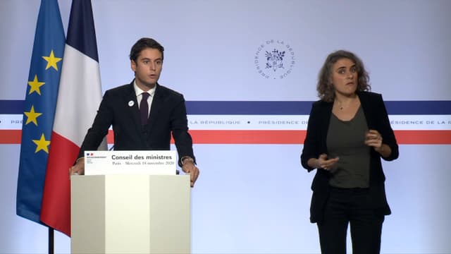 Gabriel Attal, porte-parole du gouvernement.