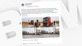 Cinq camions d'aide envoyés par l'Arménie aux victimes du séisme ont franchi ce samedi  11 février la frontière avec la Turquie