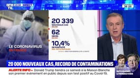 20 000 nouveaux cas, record de contaminations - 09/10