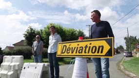 Une déviation mise en place à Eve dans l'Oise