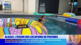En Alsace, des familles louent des piscines de particuliers