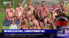 En Allemagne, un match de football complètement nu pour dénoncer le foot-business