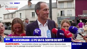 Raphaël Glucksmann réclame "le passage à la proportionnelle" et l'abandon d'un "mode de scrutin qui ne fonctionne plus"