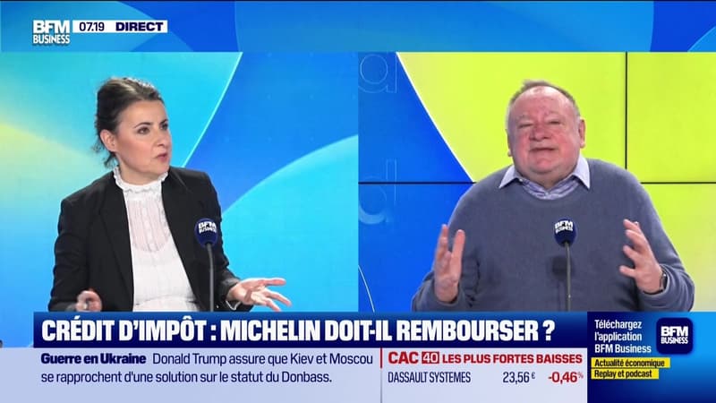 Emmanuel Lechypre face à Jean-Marc Daniel : Crédit d'impôt, Michelin doit-il rembourser ? - 29/12
