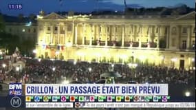 Les Bleus devaient bien passer au Crillon pour présenter le trophée 